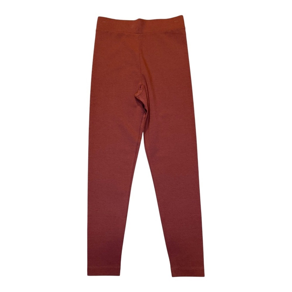 Universal Standard XS Rust Red Cotton Modal Elastane Leggings‎ Pants NWT